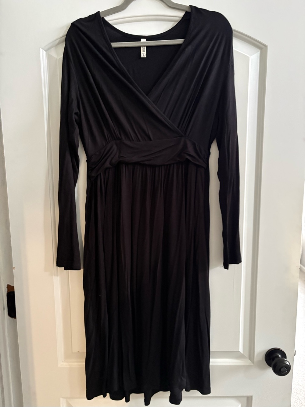 Black Long-Sleeve Dress